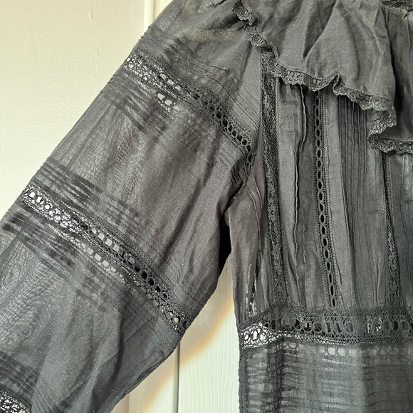 DOEN MARLA DRESS -- BLACK - Picture 8 of 10